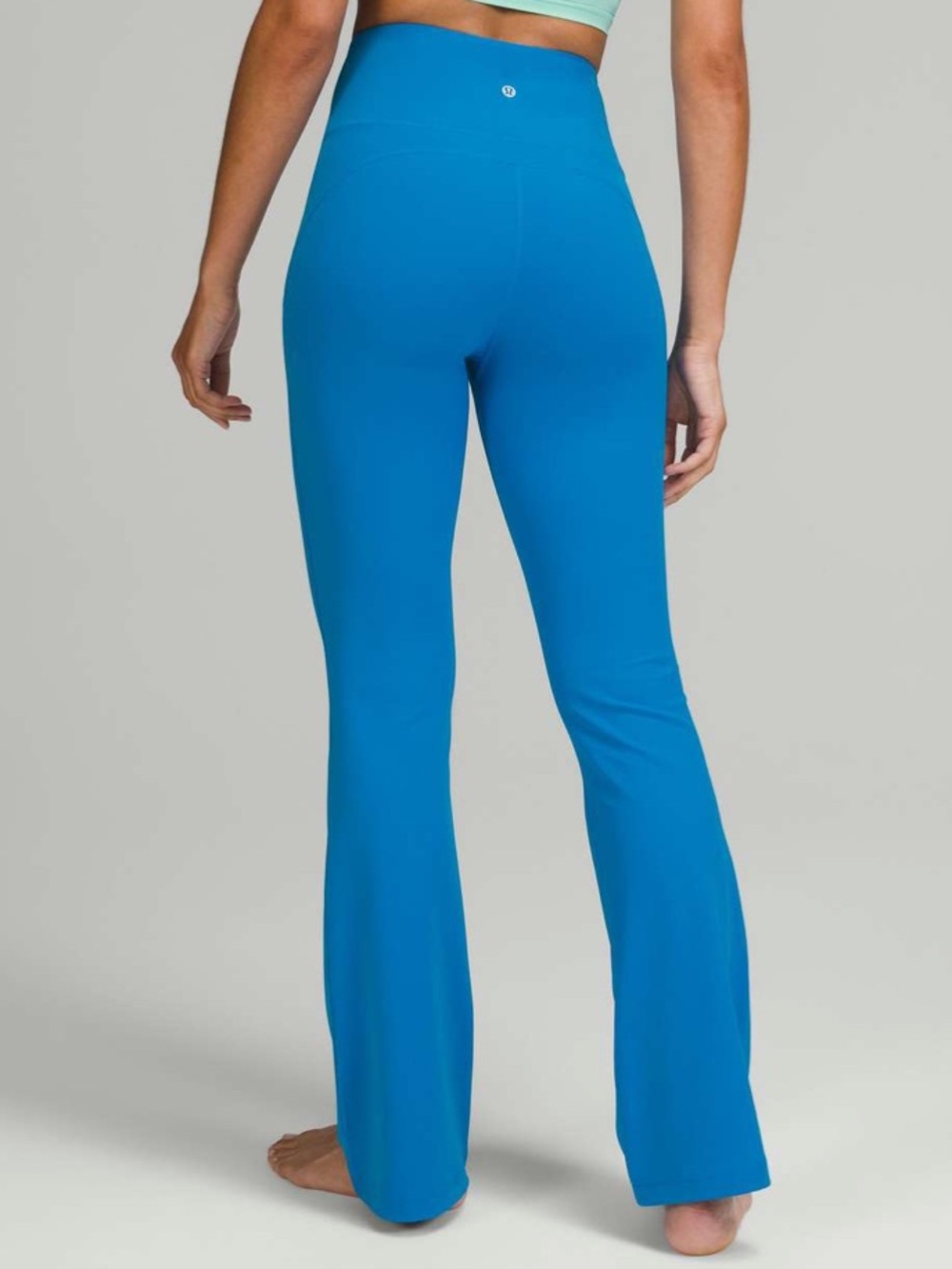 Lululemon Groove Super-High-Rise Flared Pant Nulu Poolside
